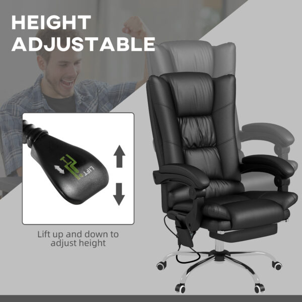 Black Maya Therapeutic Massage Chair - Image 5