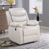 Beige Mia Smooth Recliner