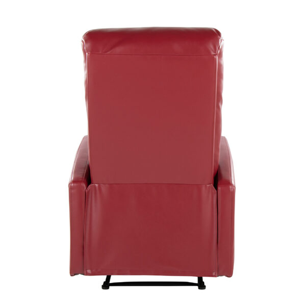 Red Hazel Plush Recliner - Image 5