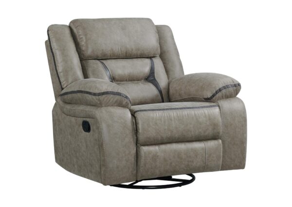 Red Evelyn Plush Recliner