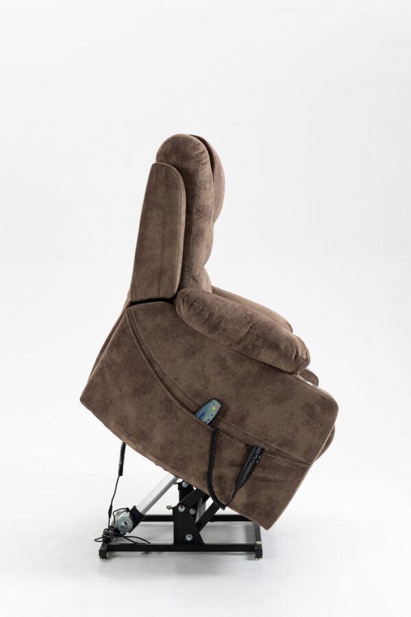 Violet Plush Recliner - Image 5