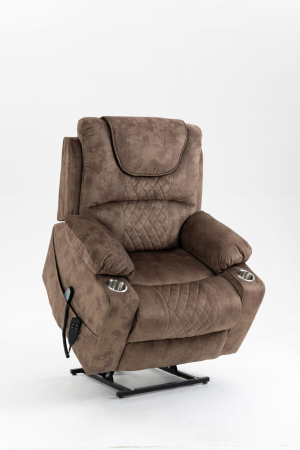 Violet Plush Recliner