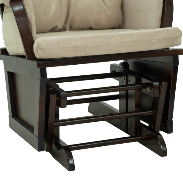 White Jade Plush Recliner - Image 4