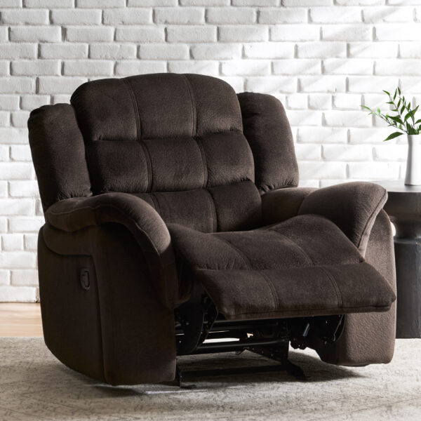 Brown Amelia Ergonomic Recliner - Image 3