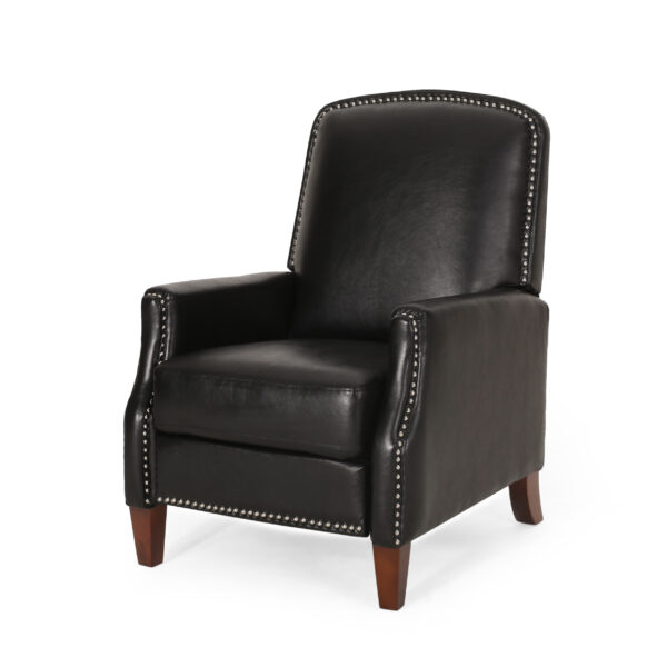 Black Amelia Luxurious Recliner - Image 4