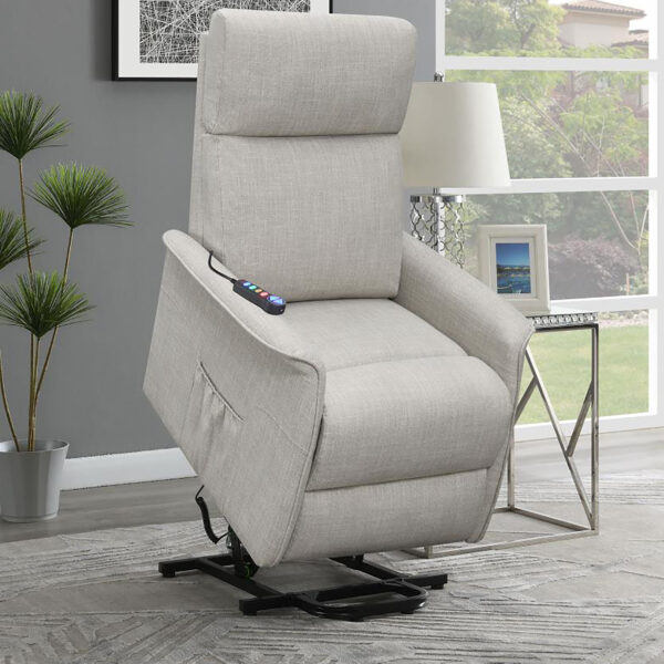 Red Sadie Smooth Recliner - Image 3