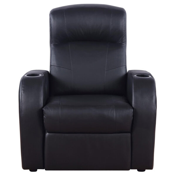 Red Faith Inviting Recliner - Image 4