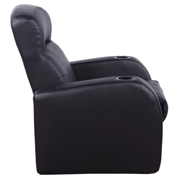 Red Faith Inviting Recliner - Image 5