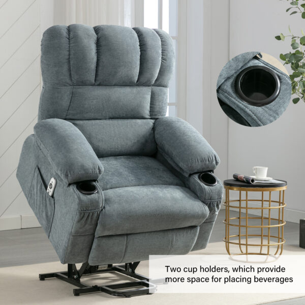 Blue Grace Soothing Massage Chair - Image 2