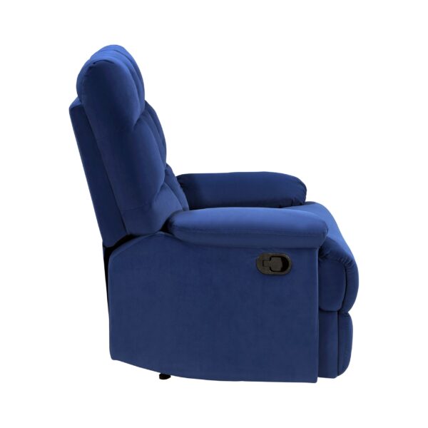 Blue Josephine Comfortable Recliner - Image 5