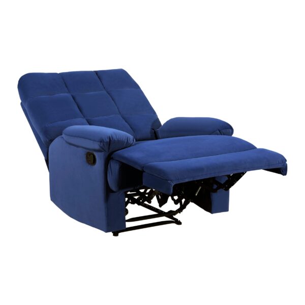 Blue Josephine Comfortable Recliner - Image 4