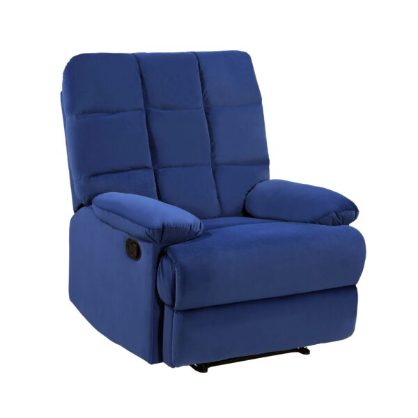 Blue Josephine Comfortable Recliner - Image 3