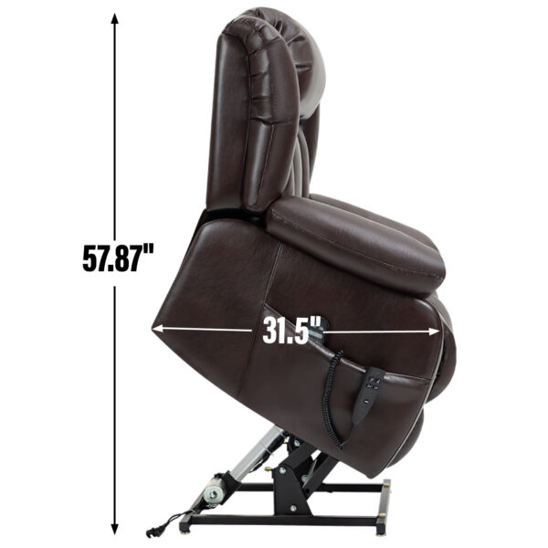 Brown Scarlett Inviting Massage Chair - Image 4