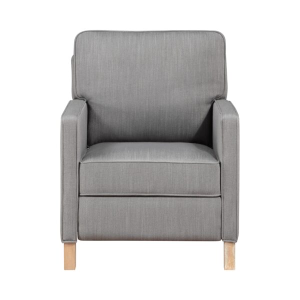 Gray Evelyn Supportive Recliner - Image 3