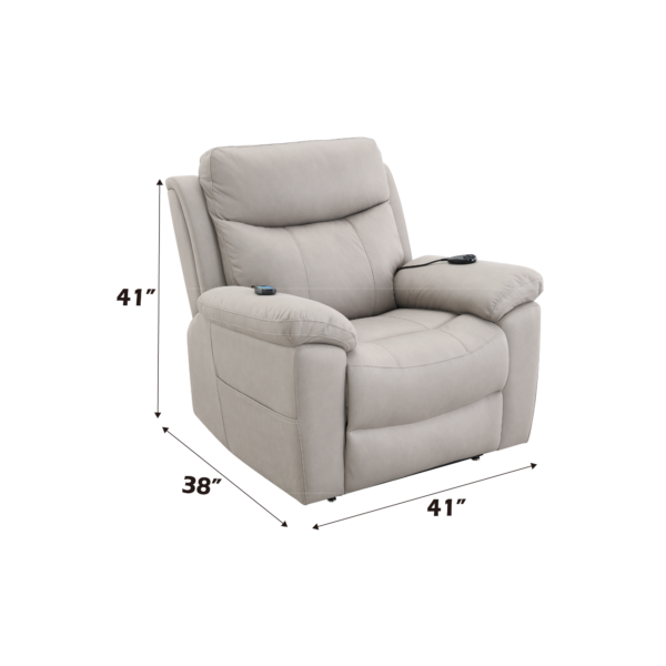 Gray Emily Therapeutic Massage Chair - Image 3