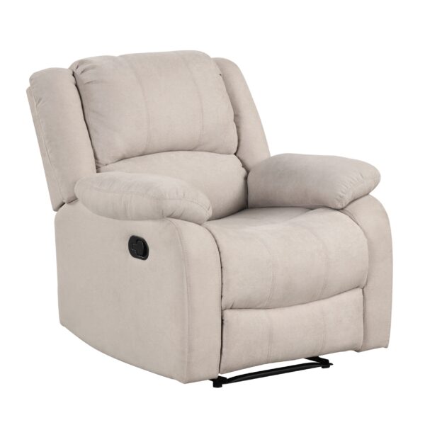Red Aurora Cushioned Recliner - Image 3
