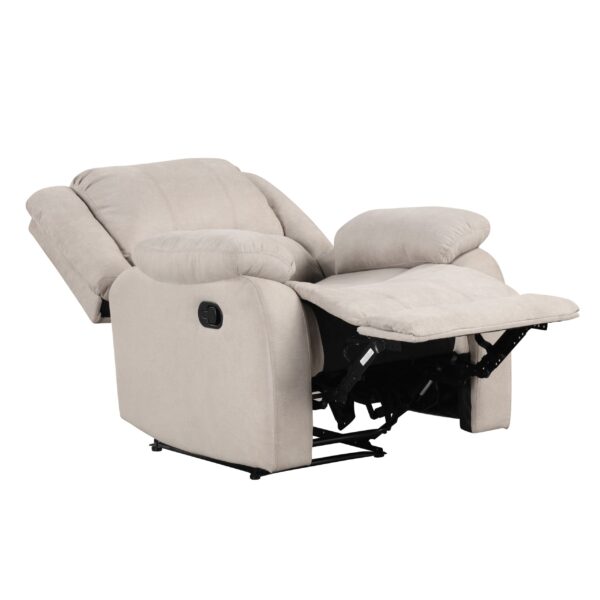 Red Aurora Cushioned Recliner - Image 4