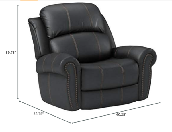 Evelyn Smooth Recliner - Image 4
