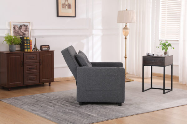 Mia Plush Recliner - Image 3
