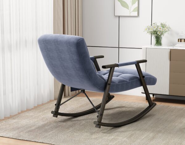 Red Aurora Cushioned Recliner - Image 3