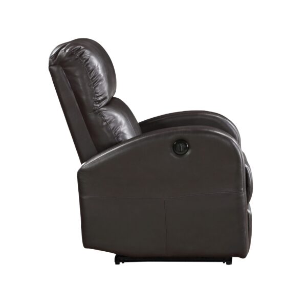 Red Isabella Smooth Recliner - Image 5