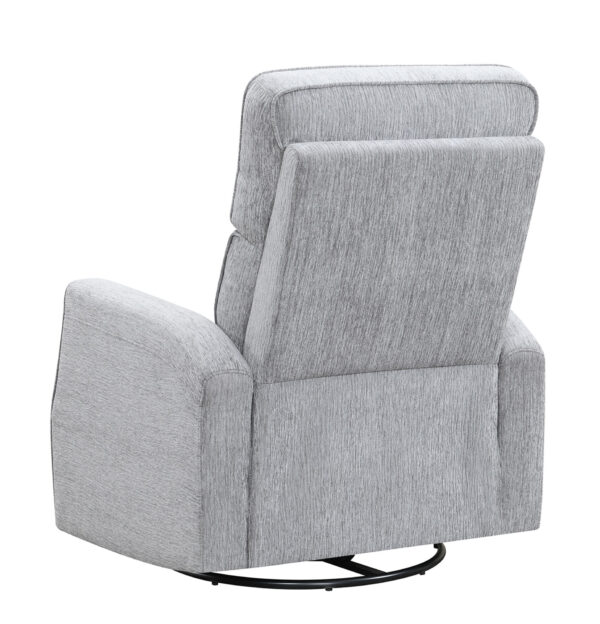 Gray Sadie Plush Recliner - Image 4