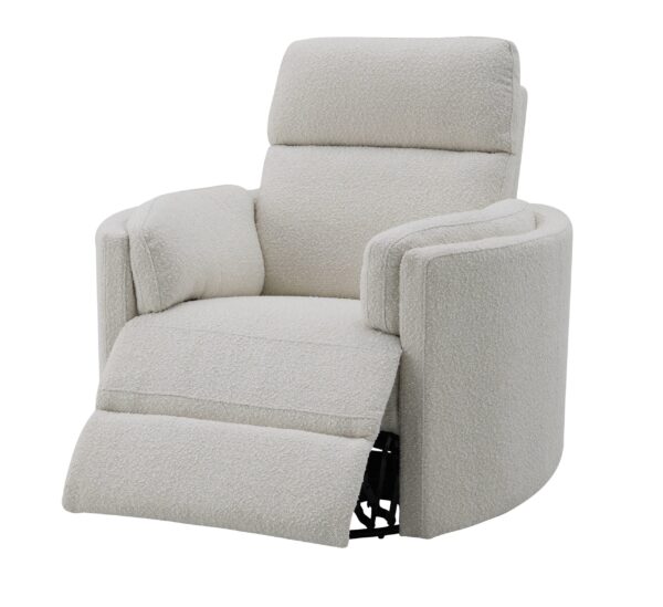 Beige Elena Plush Recliner - Image 5