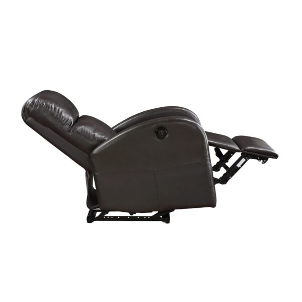 Red Isabella Smooth Recliner - Image 4
