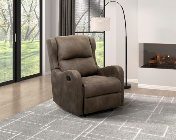 Brown Savannah Ergonomic Recliner