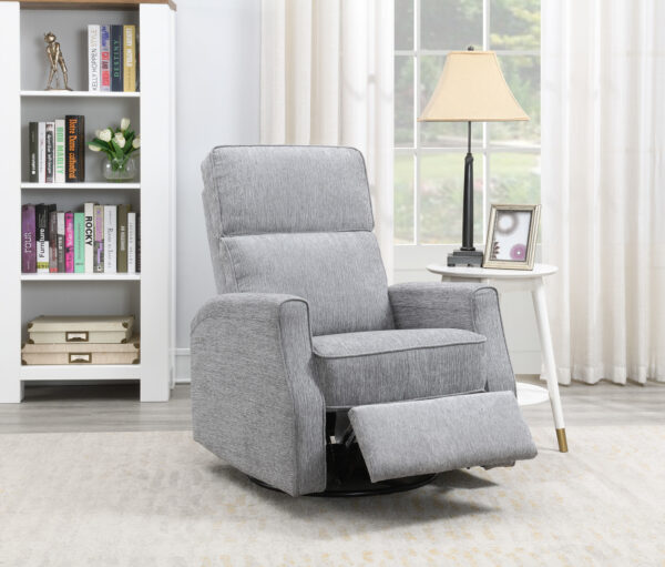 Gray Sadie Plush Recliner