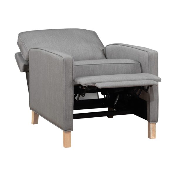 Gray Evelyn Supportive Recliner - Image 5