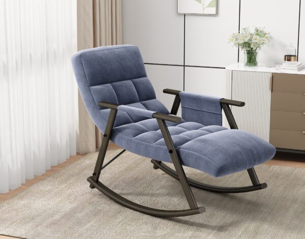 Red Aurora Cushioned Recliner