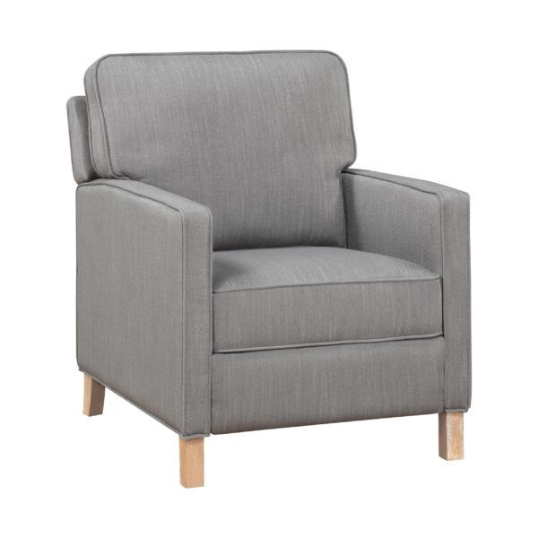 Gray Evelyn Supportive Recliner - Image 4