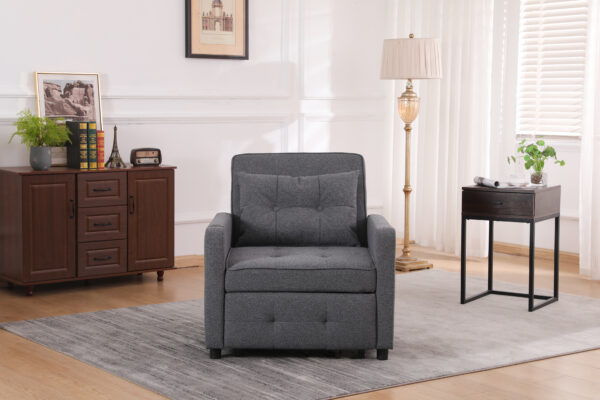 Mia Plush Recliner - Image 2