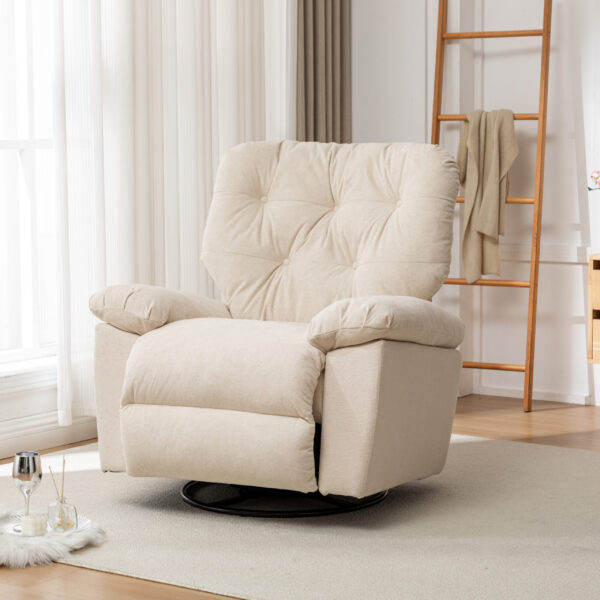 Beige Aria Inviting Recliner - Image 3